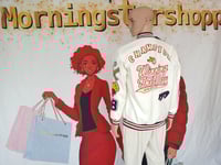 Image 1 of Men white button up jacket Extra Large one left.