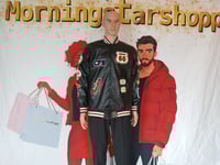 Image 1 of Men's button up black jacket XXL one left 