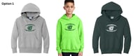 Image 1 of Youth Core Fleece Pullover Hooded Sweatshirt