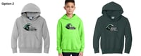 Image 2 of Youth Core Fleece Pullover Hooded Sweatshirt