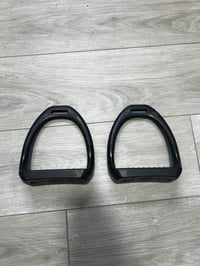 Image 1 of Royal Rider T3 Stirrups – Black – 4.75"