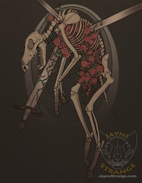 Image 1 of Digital Prints - Animal Skeletons and Skulls