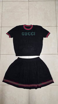 Image 2 of 2 Piece Black Skirt Set