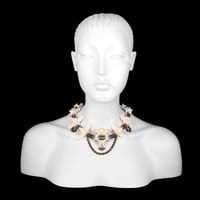 Image 2 of "Velda" Multiple Vertebrae Bone Necklace