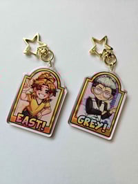 Image 2 of 【 VIDEOGAME LOVER 】Crave, Peach, East & More Keychains (3", Epoxy Front)