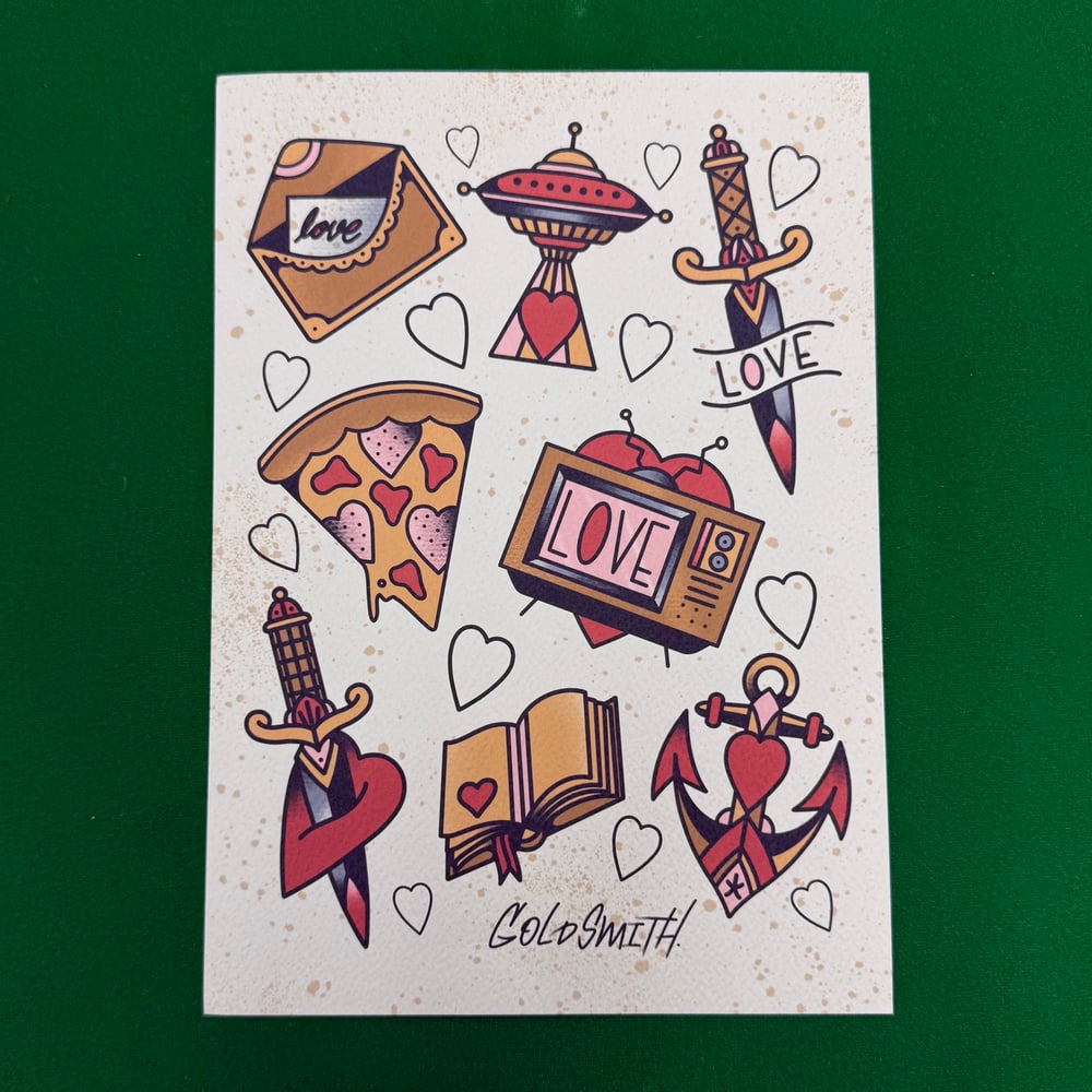 A4 Flash Prints by Goldsmith