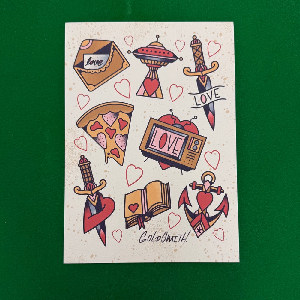 A4 Flash Prints by Goldsmith