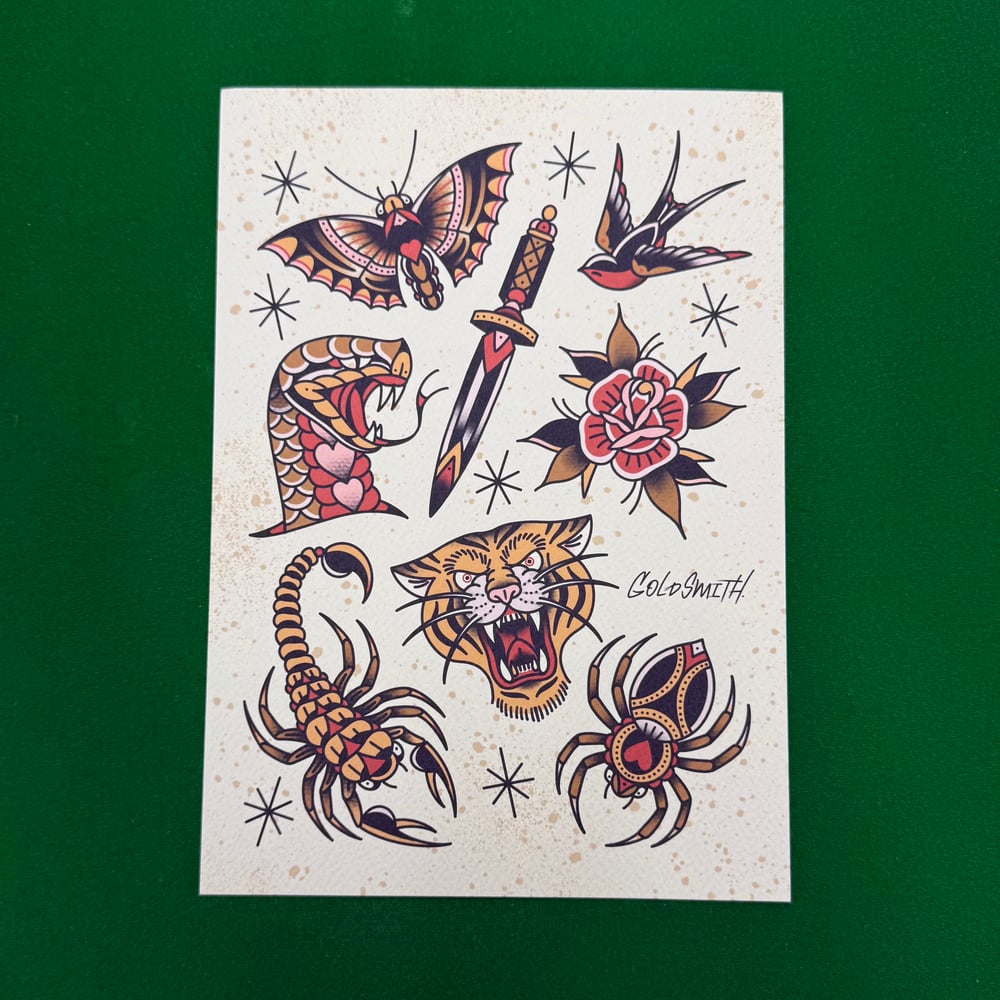 A4 Flash Prints by Goldsmith