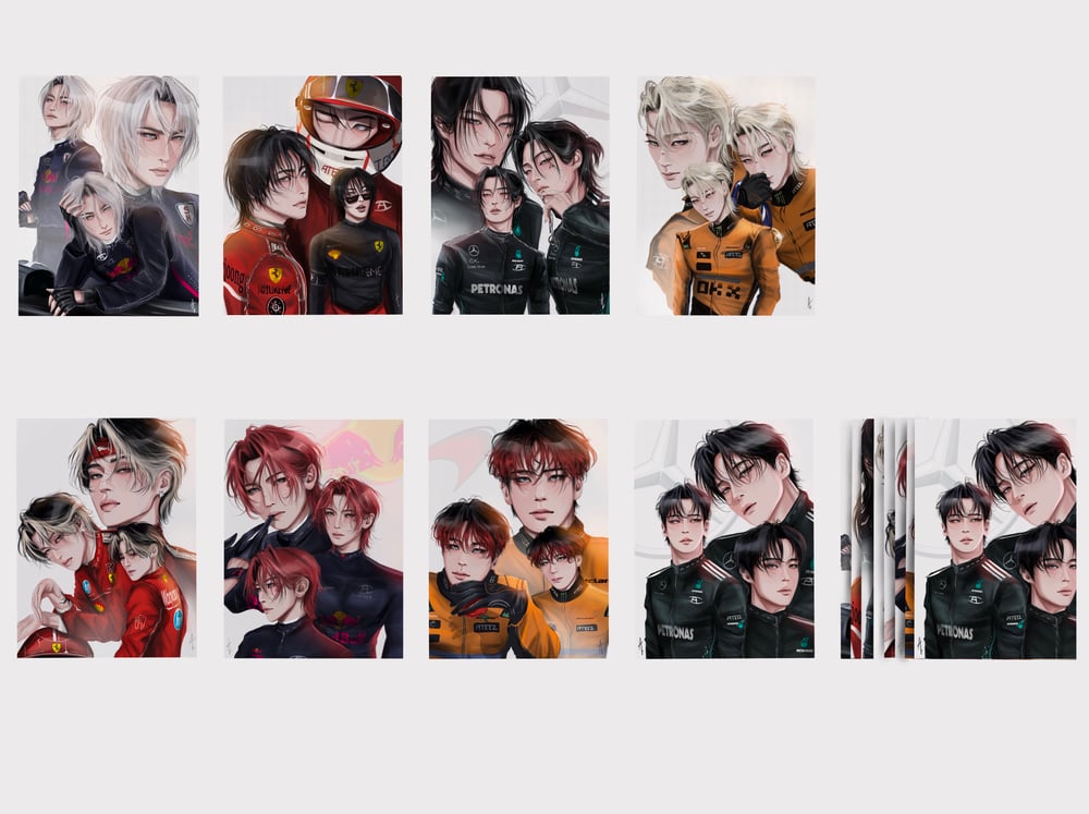 Image of PRINTS ATEEZ X F1