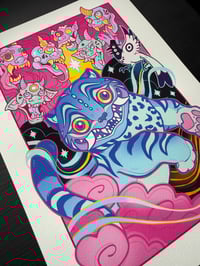 Image 3 of Demon Tiger  - A4 Giclée Print