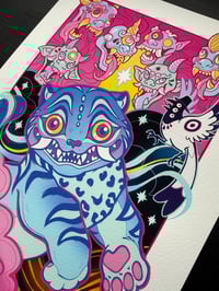 Image 1 of Demon Tiger  - A4 Giclée Print