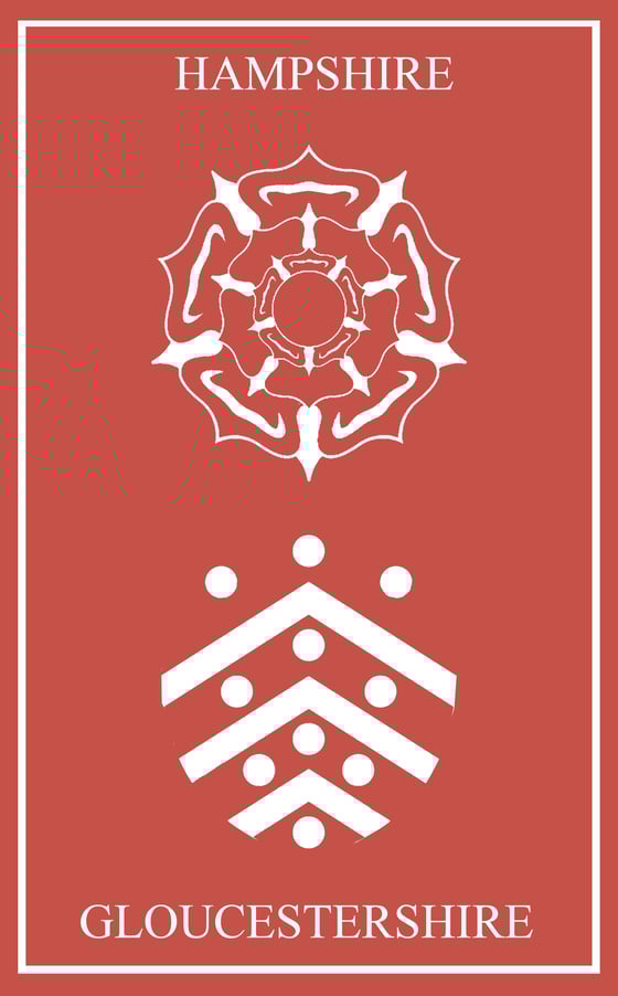 Image of Ceremonial County Series Vol. XIX - Hampshire | Gloucestershire (pre-order)