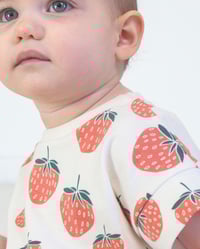 Image 1 of T-SHIRT LOU fraises | Coton biologique