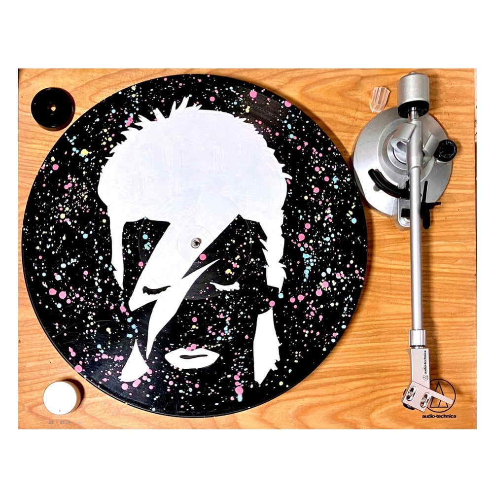 Image of Vinyle "Aladdin Sane - David Bowie" Splatter