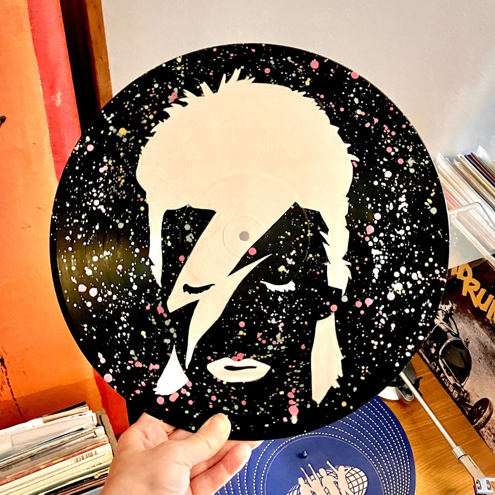 Image of Vinyle "Aladdin Sane - David Bowie" Splatter