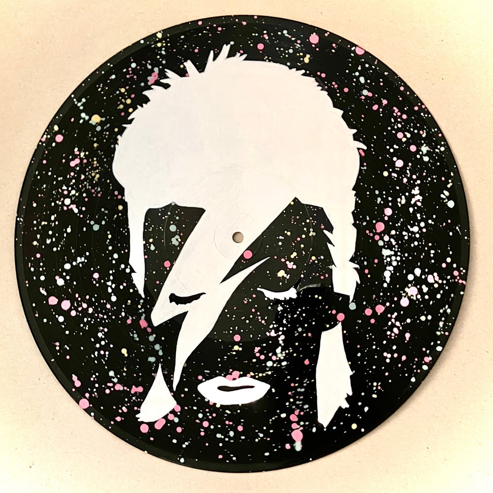 Image of Vinyle "Aladdin Sane - David Bowie" Splatter