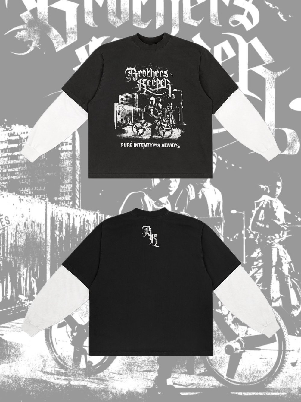 Image of PURE INTENTIONS LAYERED T-SHIRT