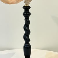 Image 8 of XXL - Ancien gros coquillage conque Strombus gigas sur socle bois Napoléon III