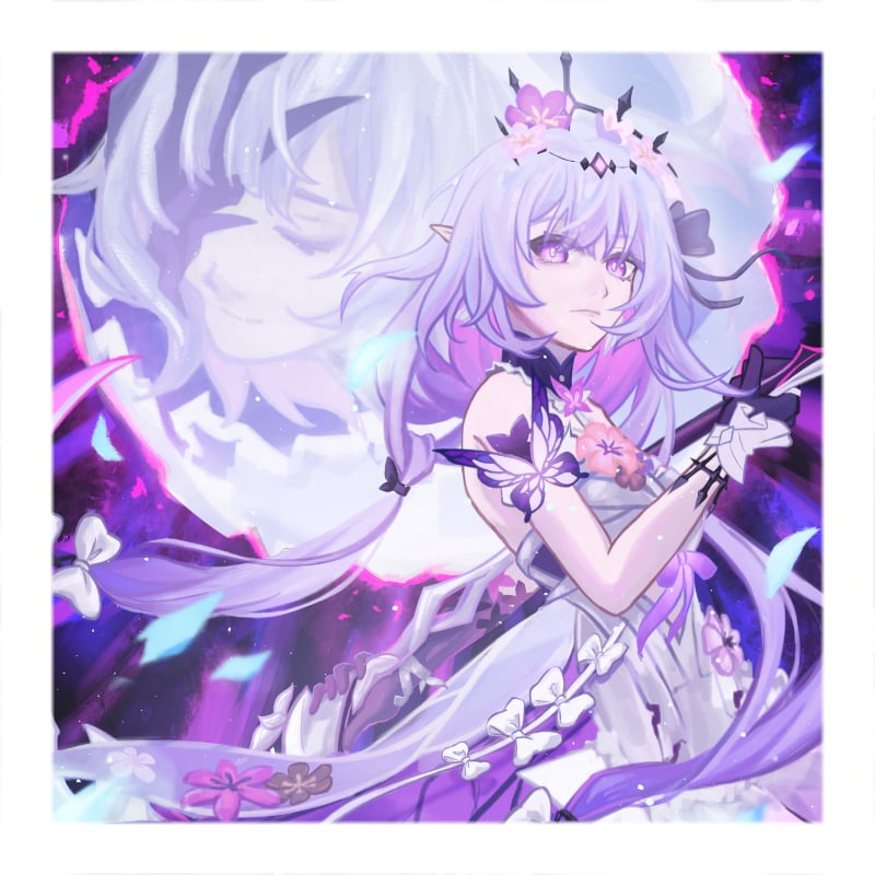 Image of Honkai Star Rail Castorice - A5/A4/A3 Art Print