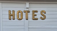 Image 5 of Lot de 10 anciennes lettres d'enseigne en zinc 