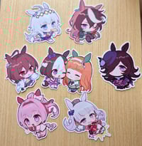 Image 2 of Umamusume Vinyl Stickers