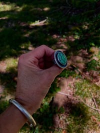 Image 3 of Variscite Ring in Sterling Silver 