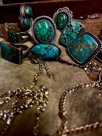 Image 4 of Variscite Ring in Sterling Silver 