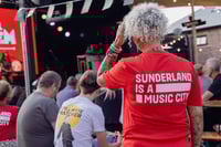Image 1 of Adults Red Sunderland Music City T-Shirt