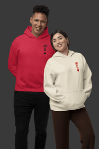 Image 2 of King Queen Hoodie Set