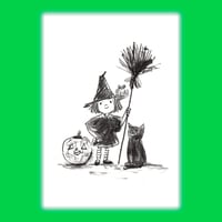 Image 1 of Witch A5 giclée print