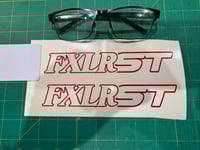 Image 1 of Peters FXLR ST Saddlebag Decals