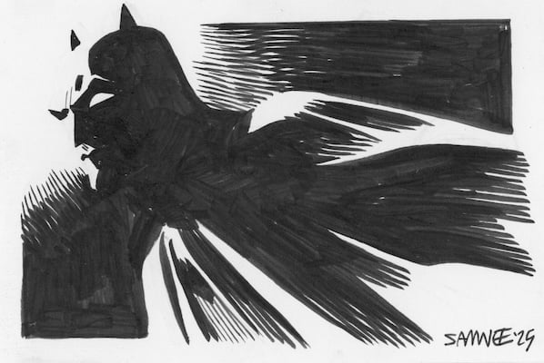 Image of Batman Doodle 2
