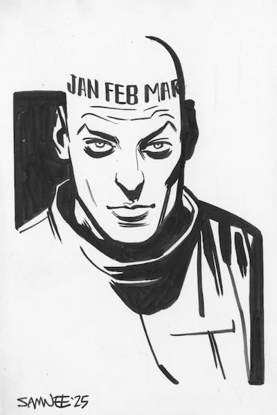 Image of Calendar Man Doodle