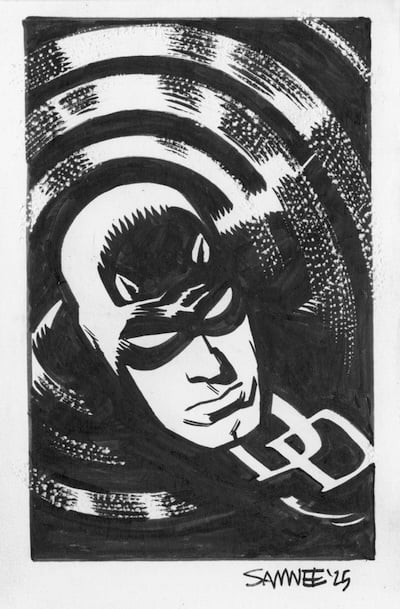 Image of Daredevil Doodle