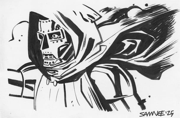 Image of Dr. Doom Doodle