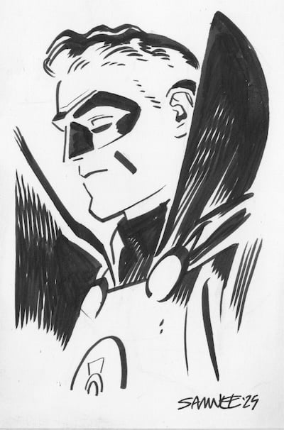 Image of Green Lantern (Golden Age) Doodle