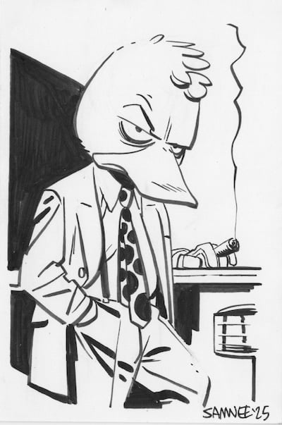 Image of Howard the Duck Doodle