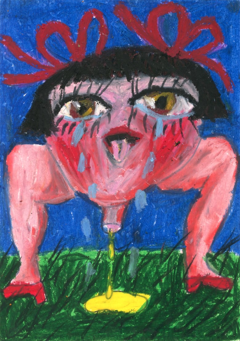 Image of egg piss cry