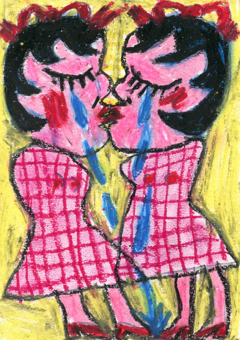 Image of cry kiss girls