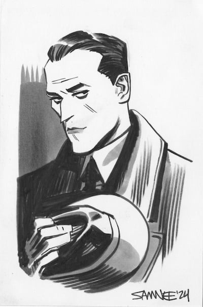 Image of Jack Napier (Joker) Doodle