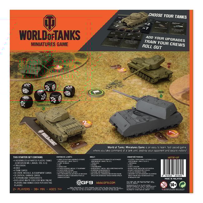 World of Tanks Starter Set (15th Anniversary Edition)
