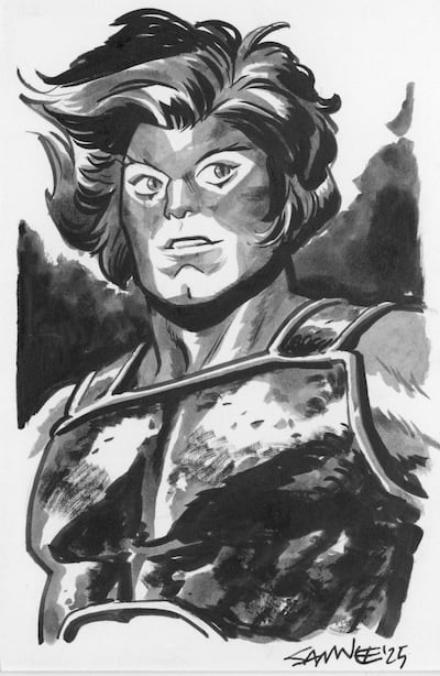 Image of Lion-O Doodle