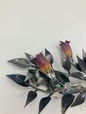REAL Preserved Light Purple Deadly Nightshade Hair Clip 