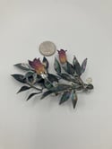 REAL Preserved Light Purple Deadly Nightshade Hair Clip 
