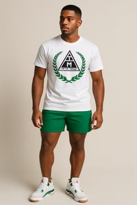 Image 1 of    I AM THE THRONE | White High Pine Green | Retro Collection 