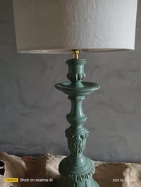 Image 6 of Lampe complète avec son abat jour en chanvre