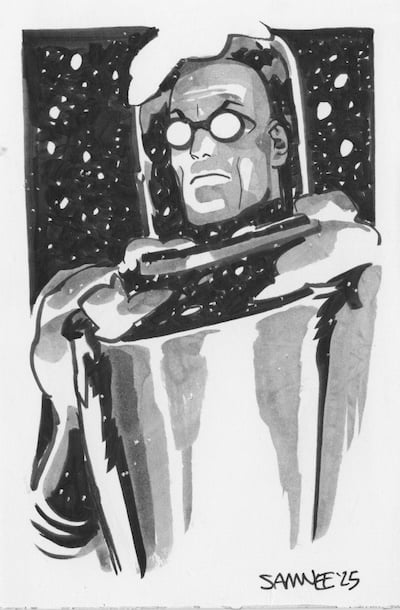 Image of Mr. Freeze Doodle 1