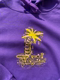 Image 3 of Hoodie île violet