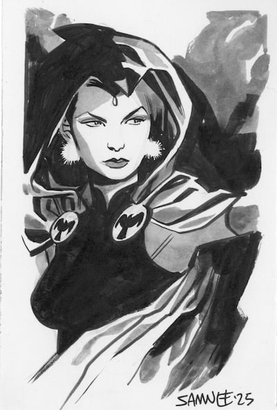 Image of Raven Doodle