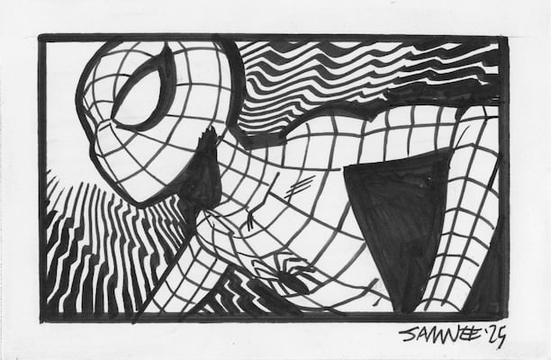 Image of Spider-Man Doodle 2